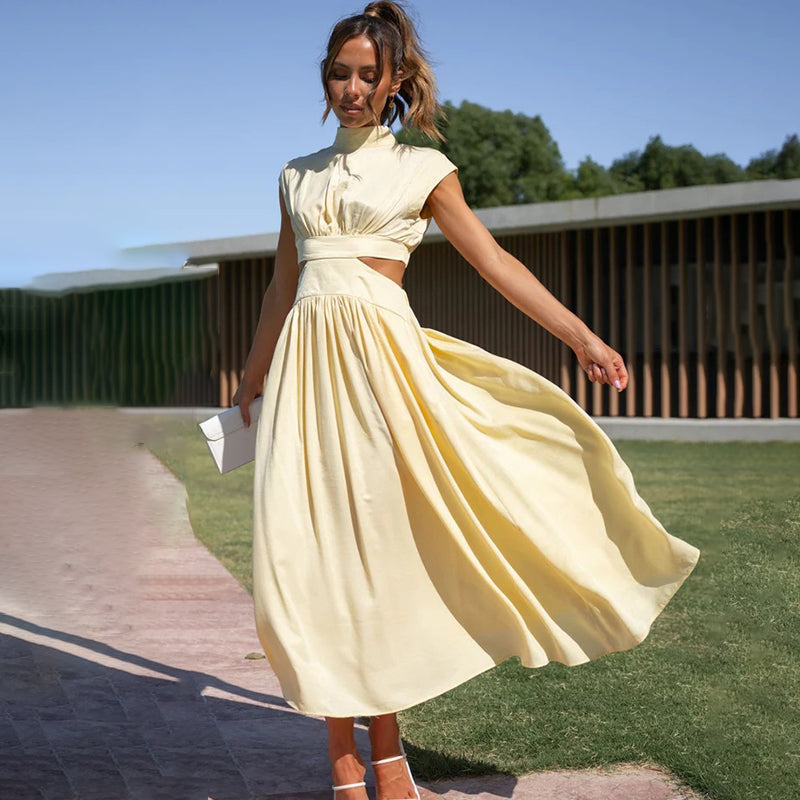 Dorothy | Women's Elegant Flowing Dress view 7