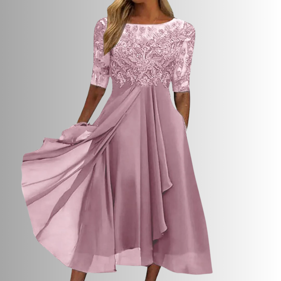 Arden | Elegant Lace Maxi Dress view 2