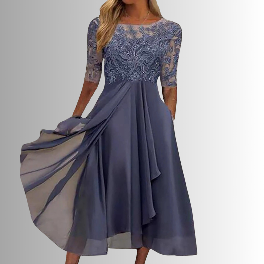 Arden | Elegant Lace Maxi Dress view 5