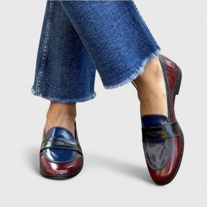 Calliope | Elegant Black Loafers view 2