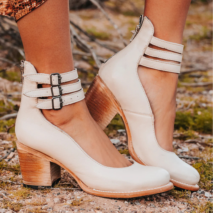 Imogen | Elegant Leather Orthopedic Sandals view 4