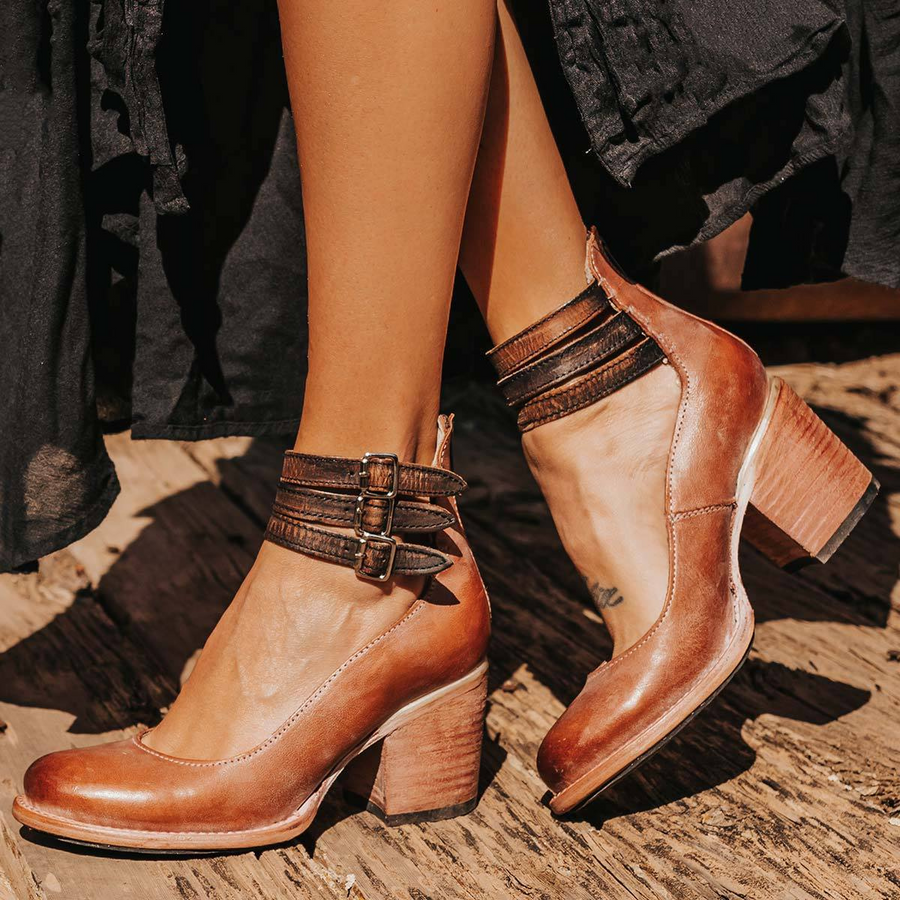 Imogen | Elegant Leather Orthopedic Sandals view 5