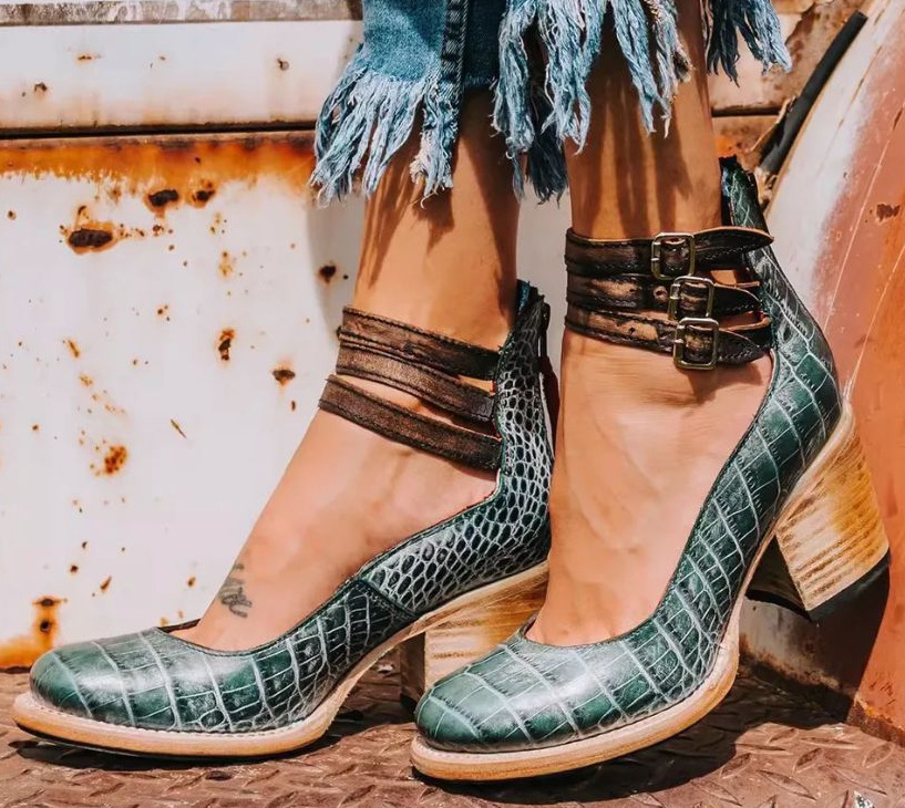 Imogen | Elegant Leather Orthopedic Sandals view 6