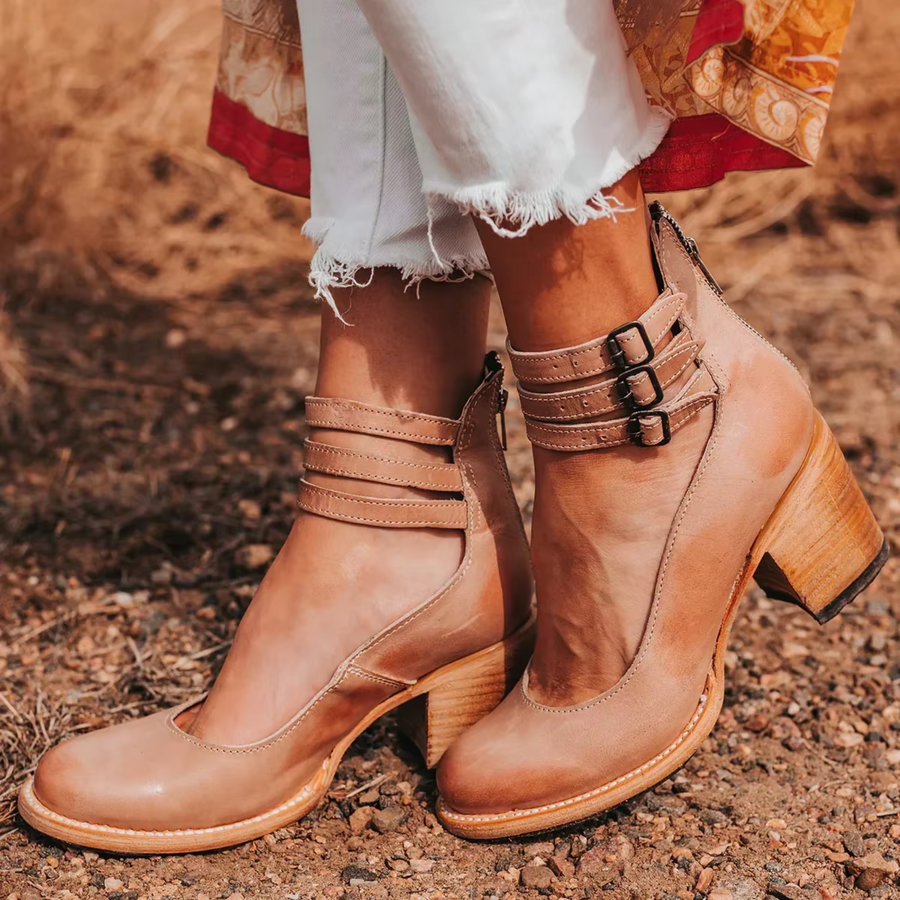 Imogen | Elegant Leather Orthopedic Sandals view 9
