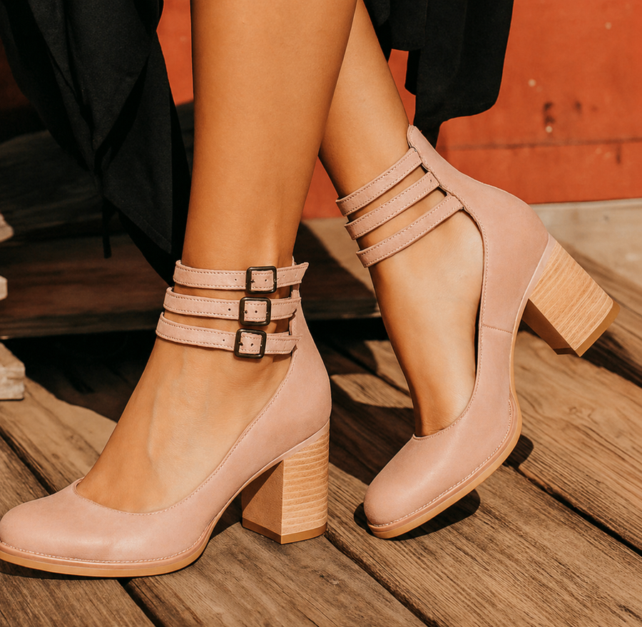 Imogen | Elegant Leather Orthopedic Sandals view 10
