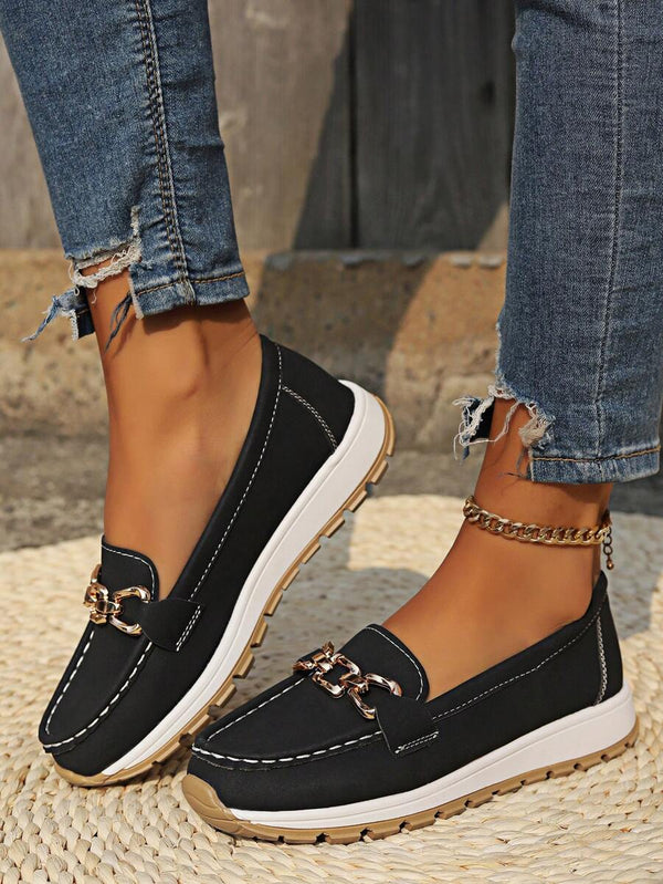Freya | Women's Leather Slip-On Orthopedic Loafers