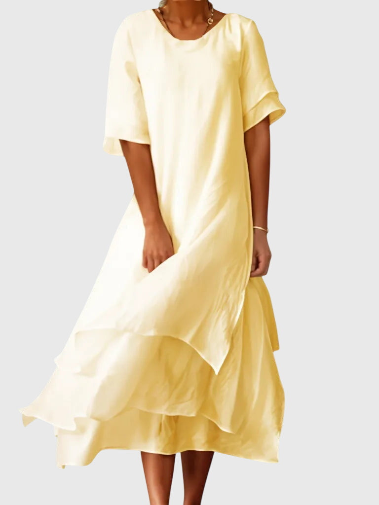 Elva | Elegant Lightweight Maxi Dress view 3