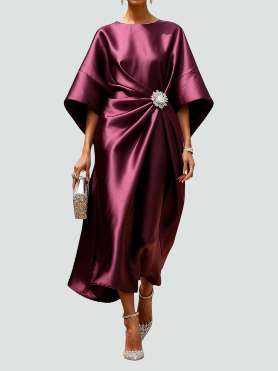 Hannah | Women's Elegant Long Maxi Dress | Timeless Shine and Comfortable Formal Wear view 2