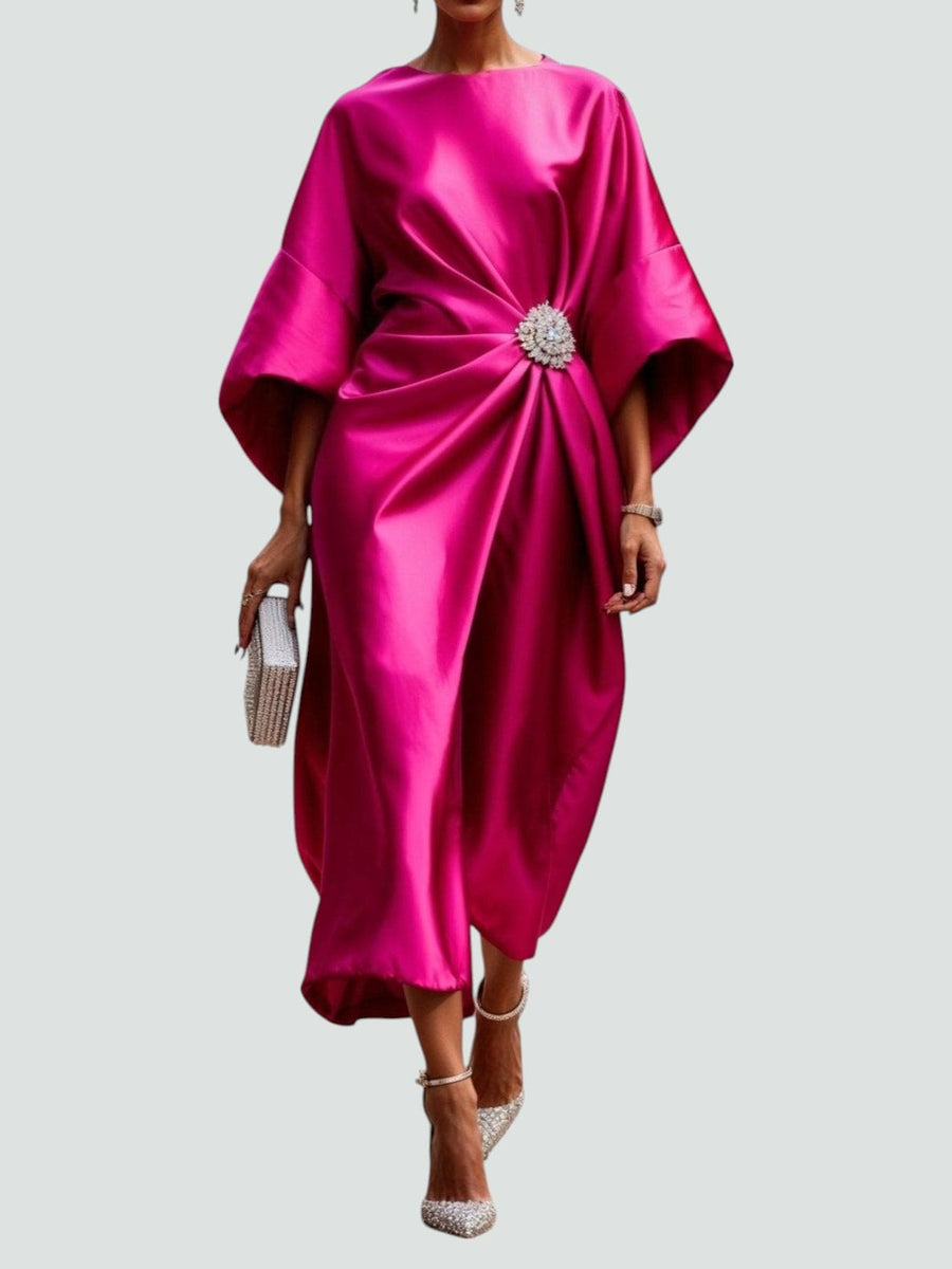 Hannah | Women's Elegant Long Maxi Dress | Timeless Shine and Comfortable Formal Wear view 4