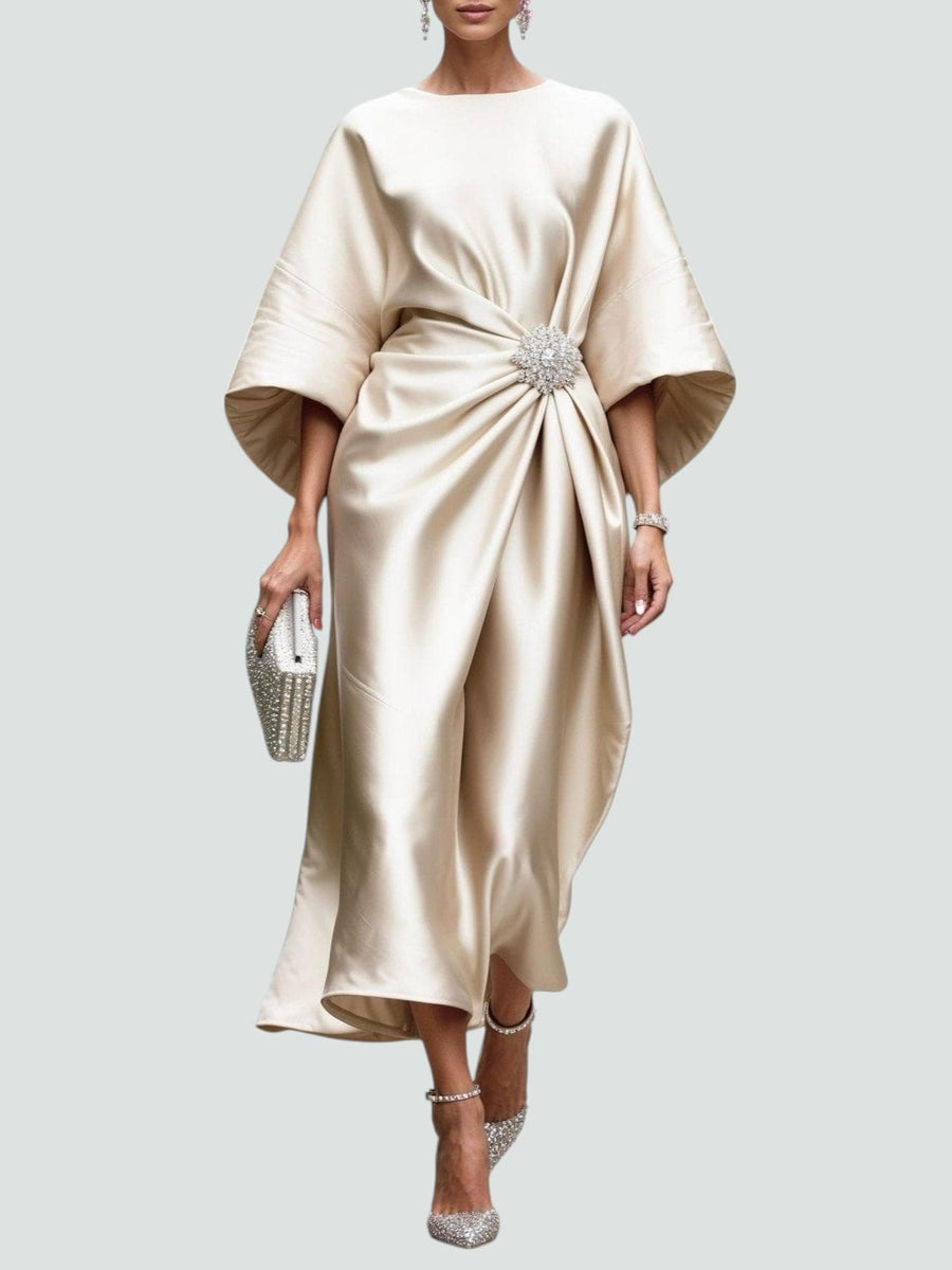 Hannah | Women's Elegant Long Maxi Dress | Timeless Shine and Comfortable Formal Wear view 6