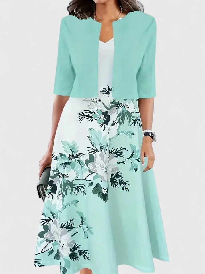 Sera | Women's Elegant Midi Dress view 8