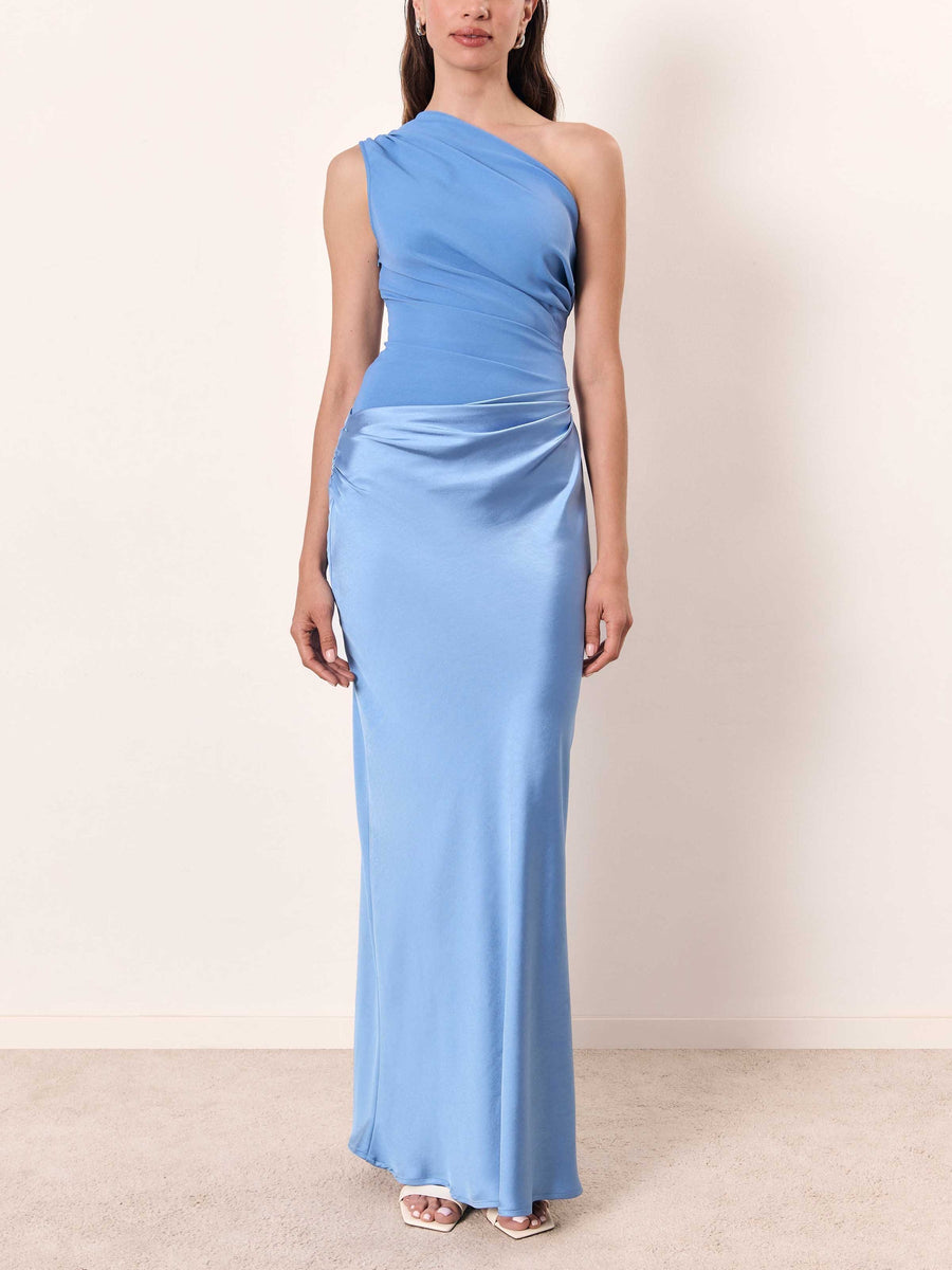 Jacqueline | Elegant Pleated Maxi Dress view 9