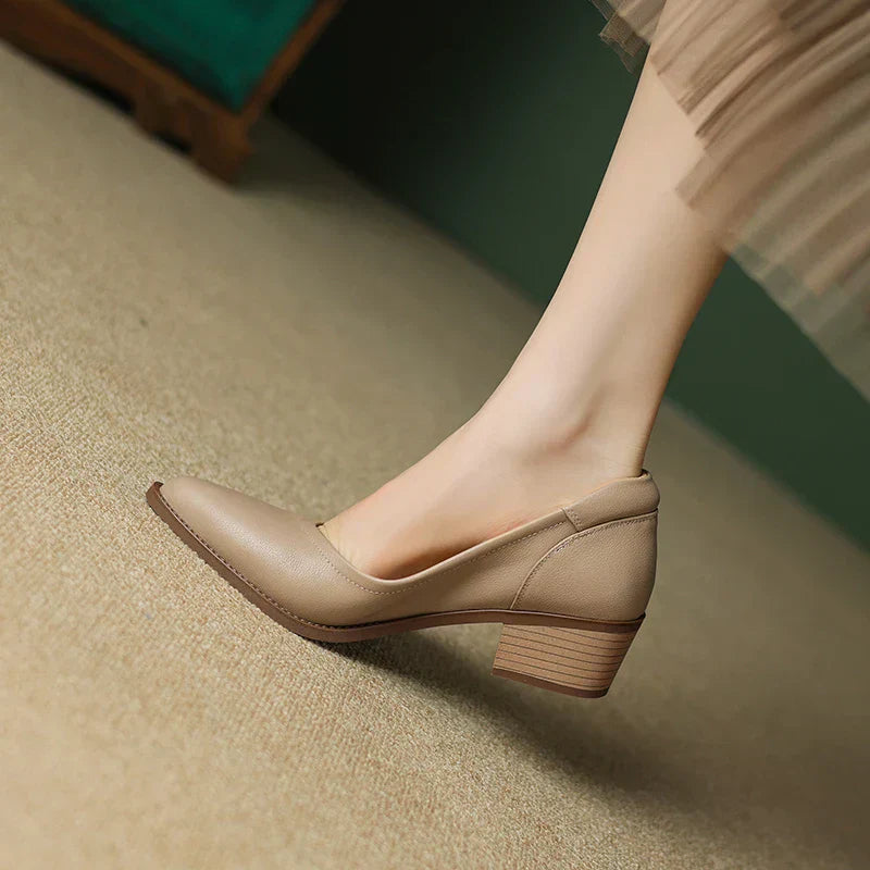 Adelaide | Orthopedic Slip-On Mid Heel Shoes view 3