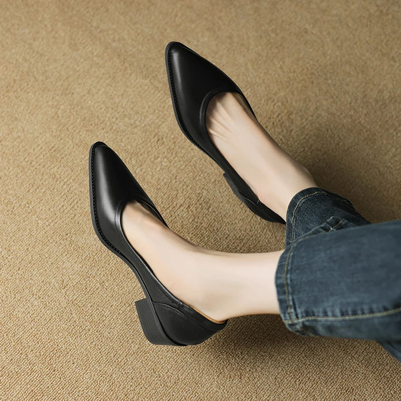Adelaide | Orthopedic Slip-On Mid Heel Shoes view 4