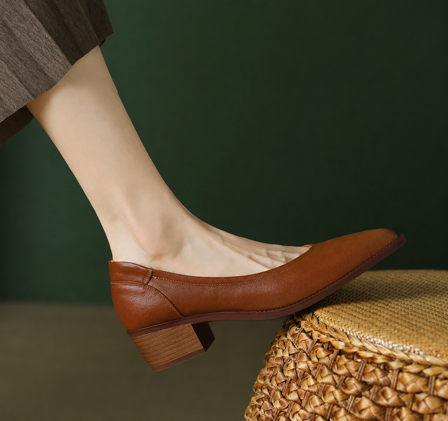 Adelaide | Orthopedic Slip-On Mid Heel Shoes view 5