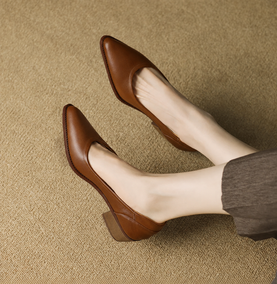 Adelaide | Orthopedic Slip-On Mid Heel Shoes view 7