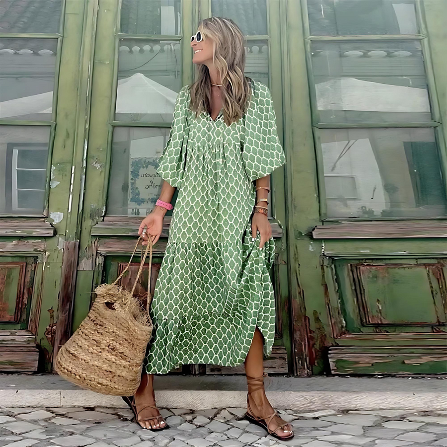 Charity | Women's Elegant Maxi Dress view 6