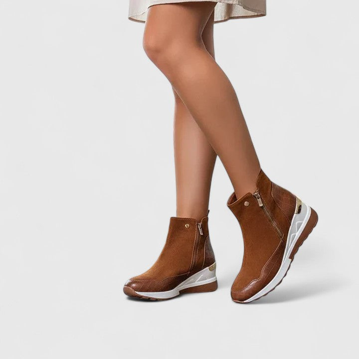 Kalinda | Elegant Suede Boots view 2
