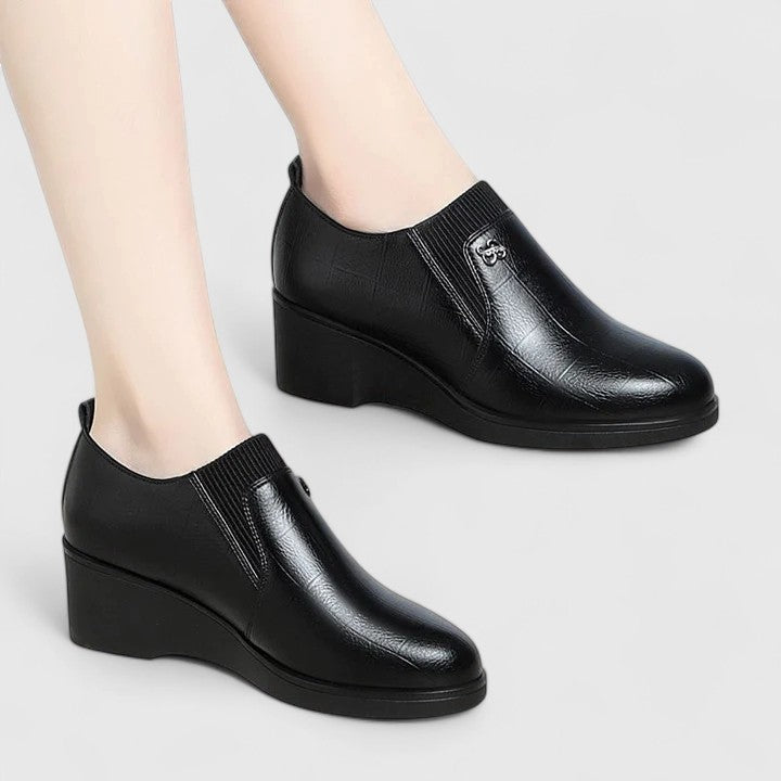 Ysabeau | Elegant Slip-On Wedges view 7