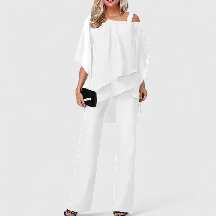 Rayne | Women's Elegant Two-Piece Pants Set view 4
