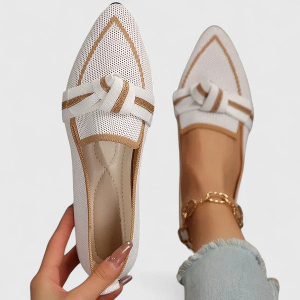 Bridget | Orthopedic Two-Tone Slip-On Loafers