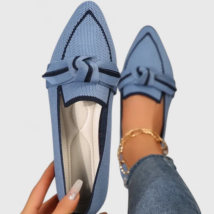 Bridget | Orthopedic Two-Tone Slip-On Loafers view 2