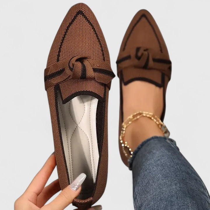 Bridget | Orthopedic Two-Tone Slip-On Loafers view 3