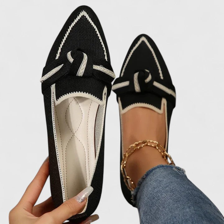 Bridget | Orthopedic Two-Tone Slip-On Loafers view 4