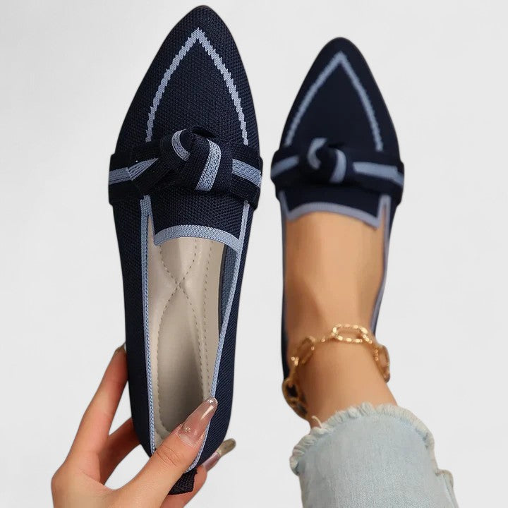 Bridget | Orthopedic Two-Tone Slip-On Loafers view 5
