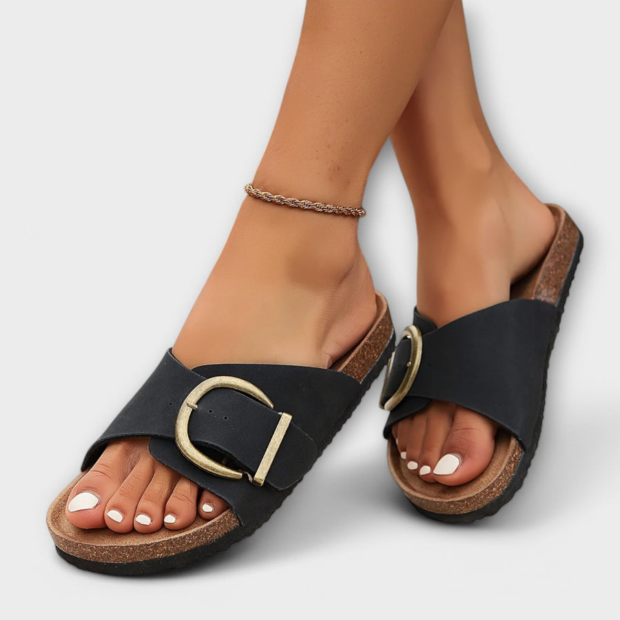 Alberta | Orthopedic Leather Sandals view 1