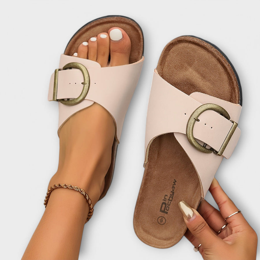 Alberta | Orthopedic Leather Sandals view 6