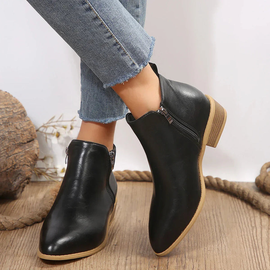 Emberlynn | Supportive Faux Leather Boots view 5