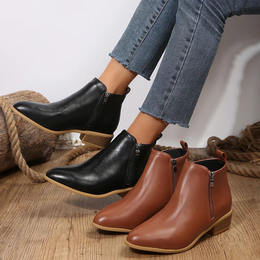 Emberlynn | Supportive Faux Leather Boots view 7