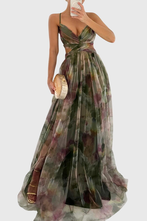Juniper | Women's Floral Maxi Dress view 4