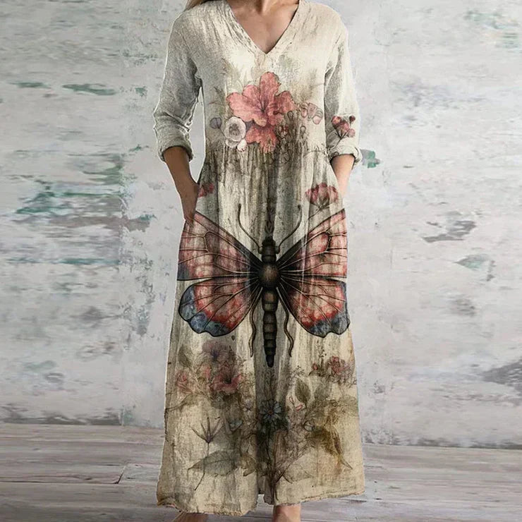 Tessa | Floral Maxi Dress view 3
