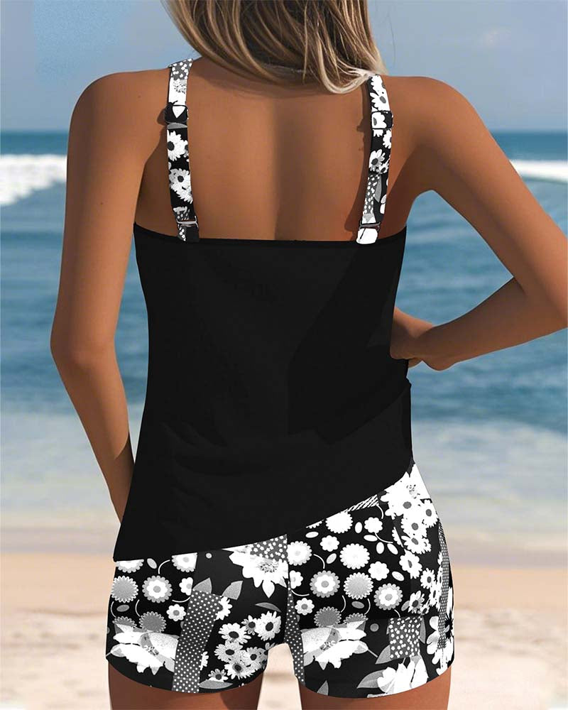 Miranda | Floral Two-Piece Swimsuit view 6