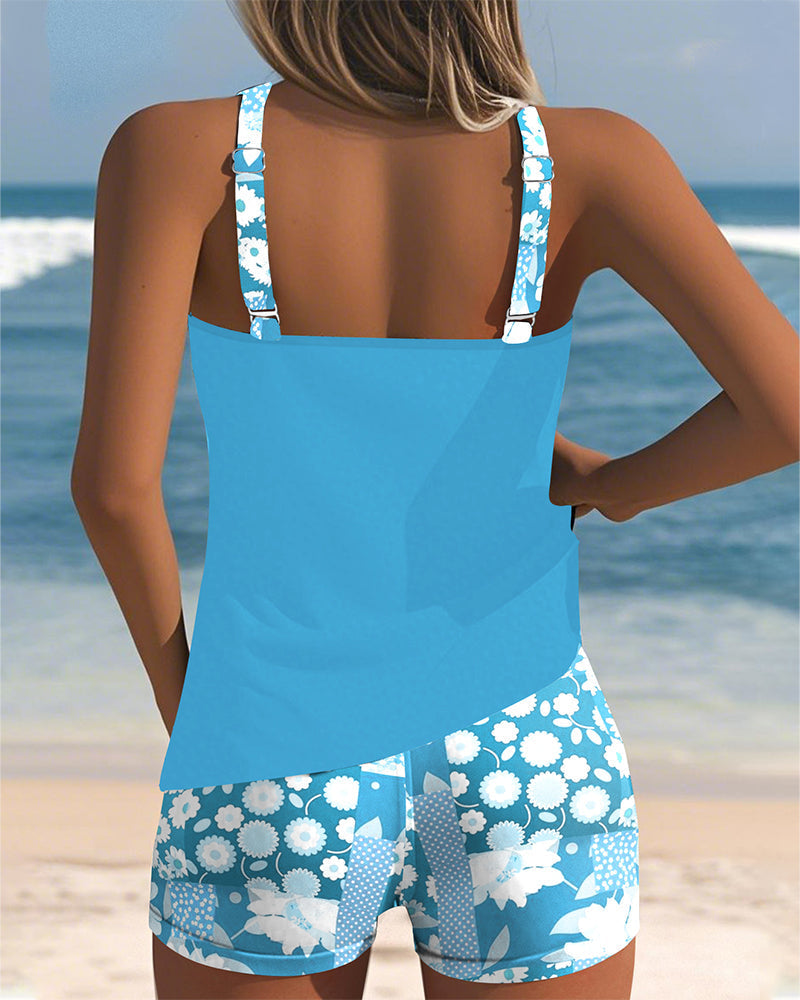 Miranda | Floral Two-Piece Swimsuit view 8
