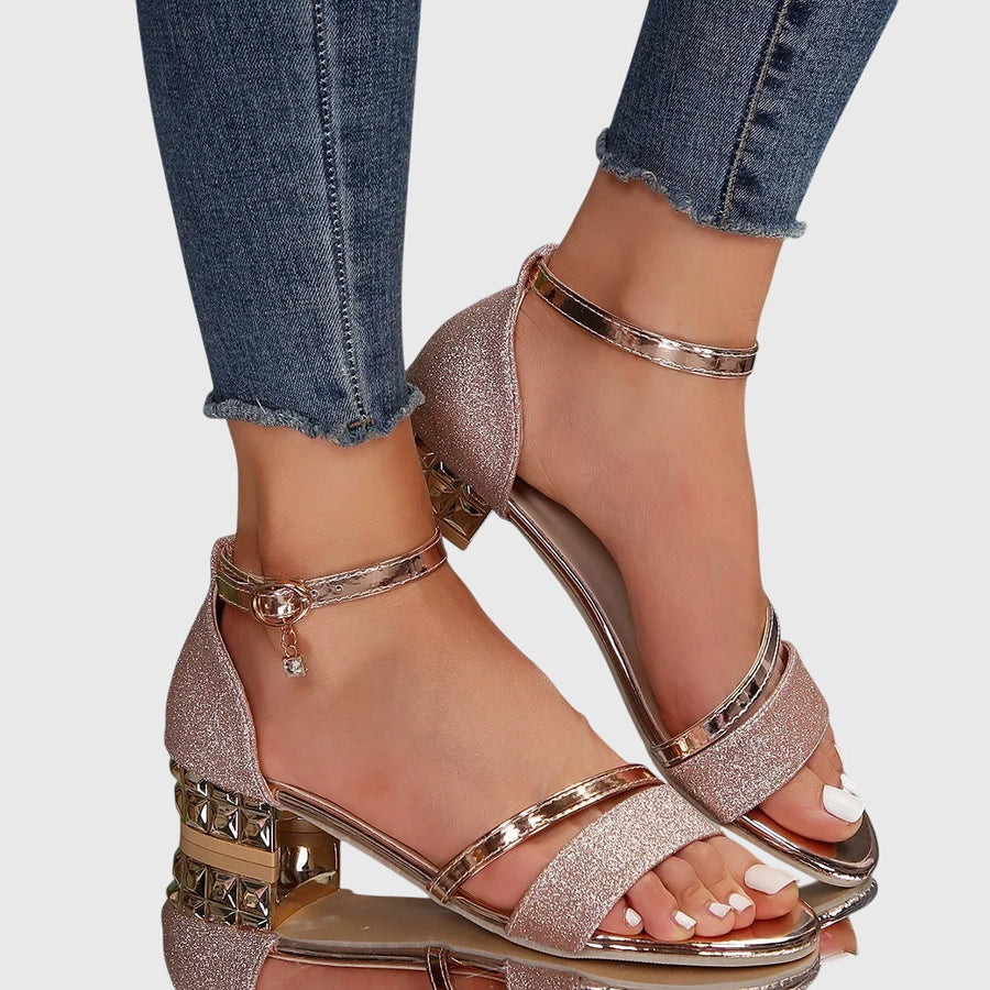 Ivorine | Comfortable Heeled Sandals view 4