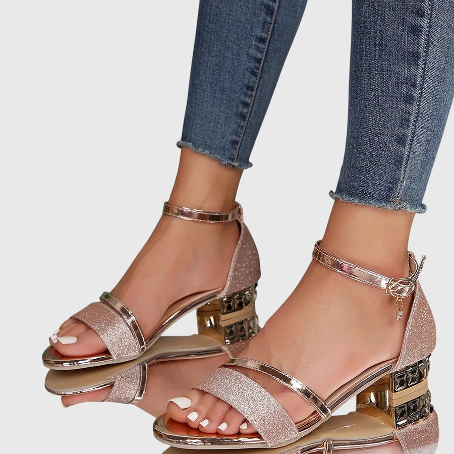 Ivorine | Comfortable Heeled Sandals view 6