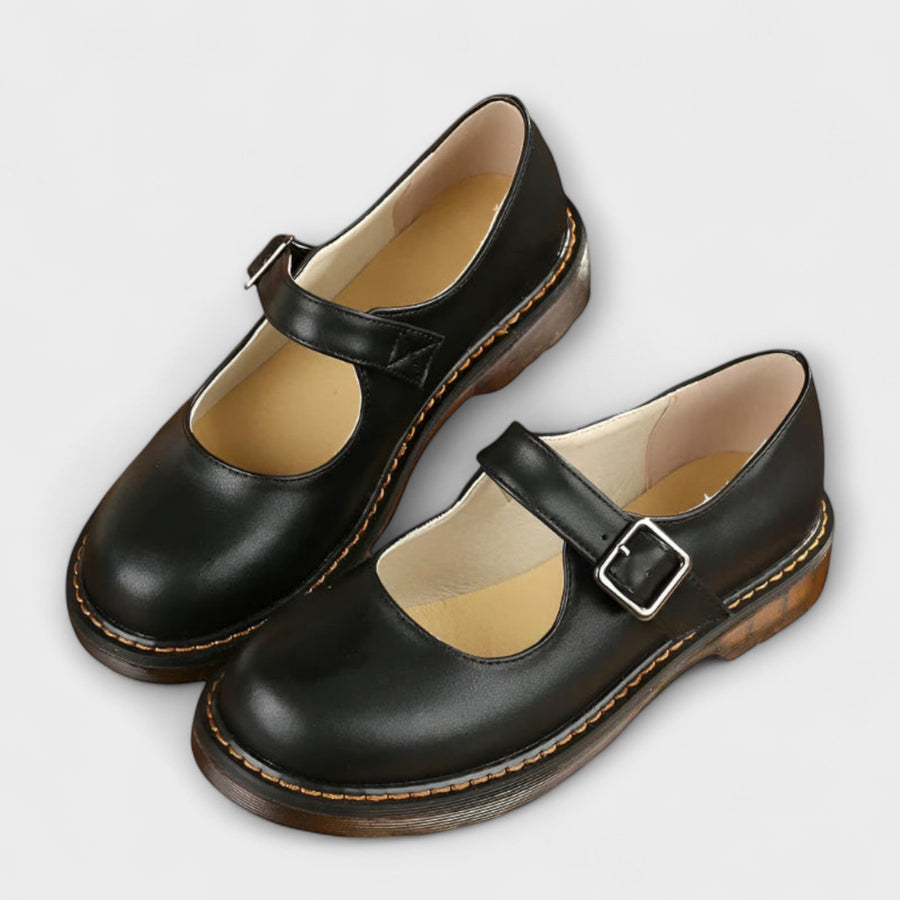 Demelza | Vintage Mary Jane Flats view 2