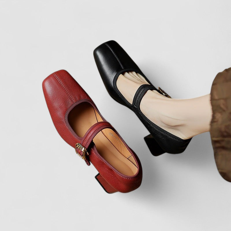 Morwenna | Block Heel Mary Janes view 2