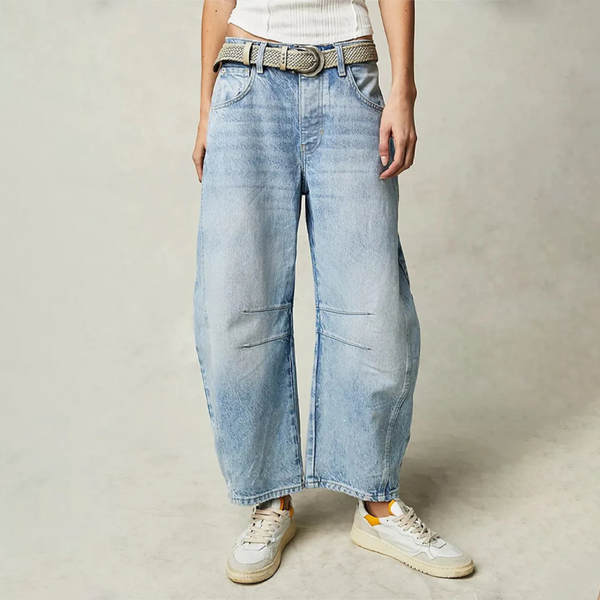 Erin | High-Waist Relaxed Fit Barrel Jean