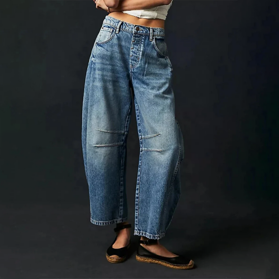Erin | High-Waist Relaxed Fit Barrel Jean view 2