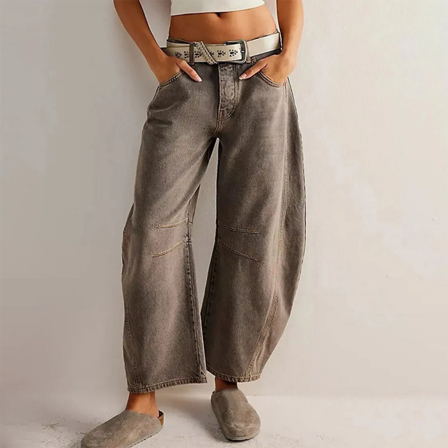 Erin | High-Waist Relaxed Fit Barrel Jean view 3