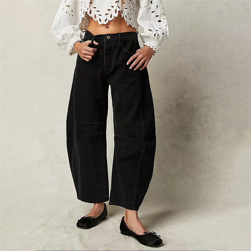 Erin | High-Waist Relaxed Fit Barrel Jean view 4