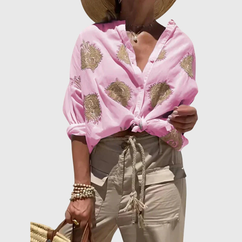 Elise | Women's Lightweight Airy Blouse view 3