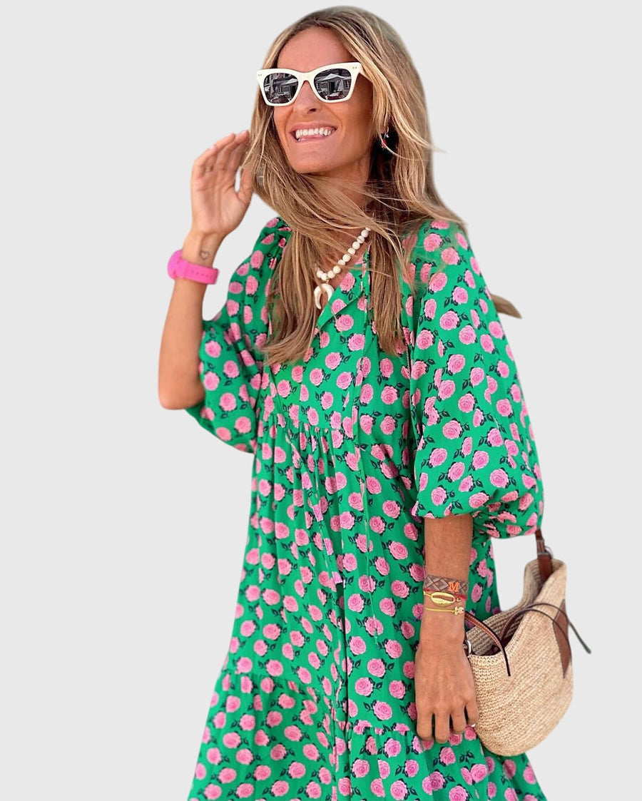 Ashleigh |  Lightweight Bohemian Maxi Dress view 4
