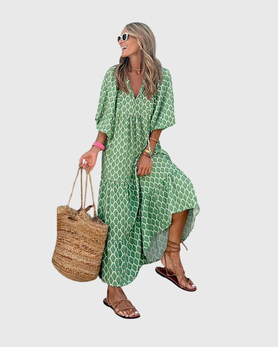 Ashleigh |  Lightweight Bohemian Maxi Dress view 5