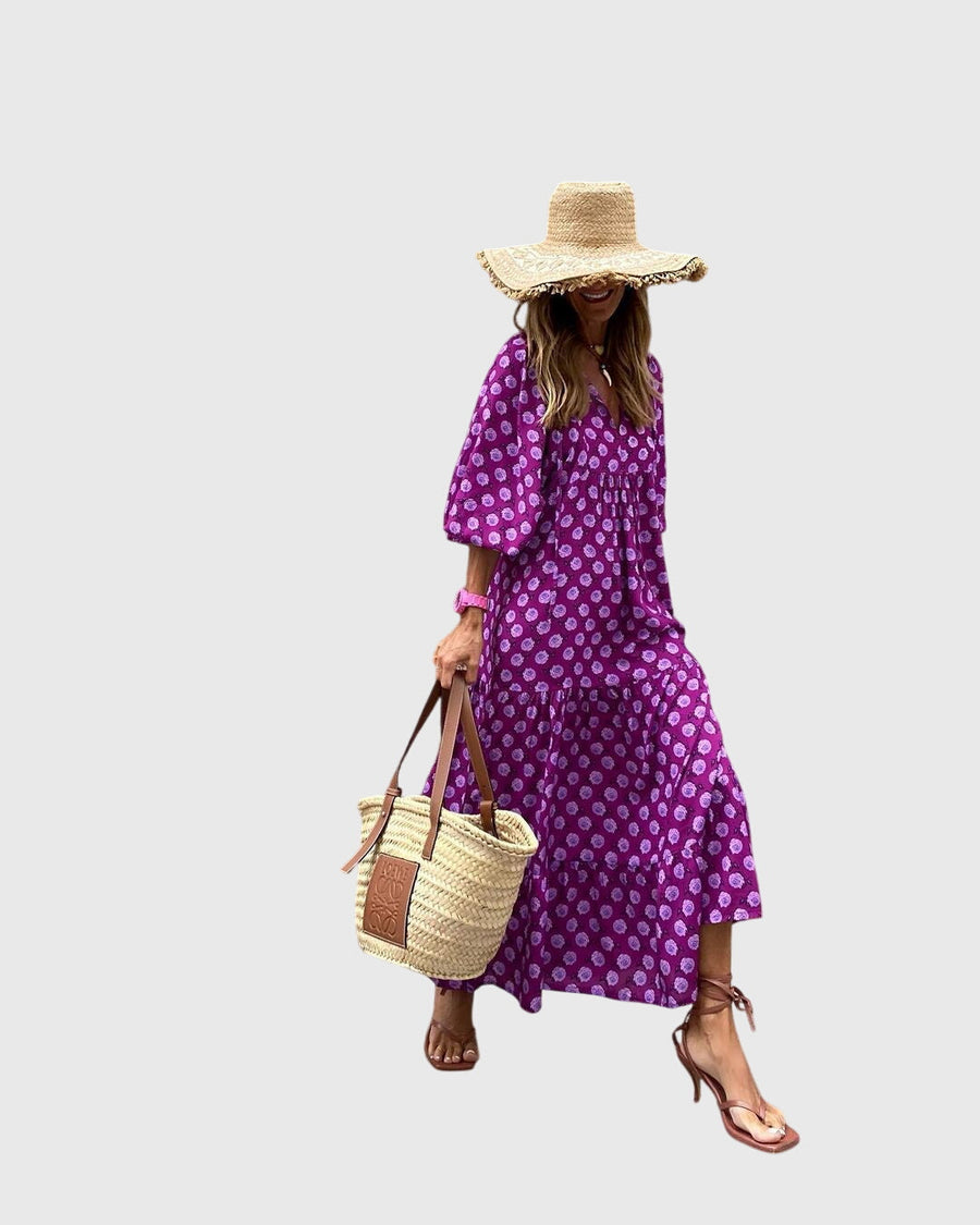 Ashleigh |  Lightweight Bohemian Maxi Dress view 7