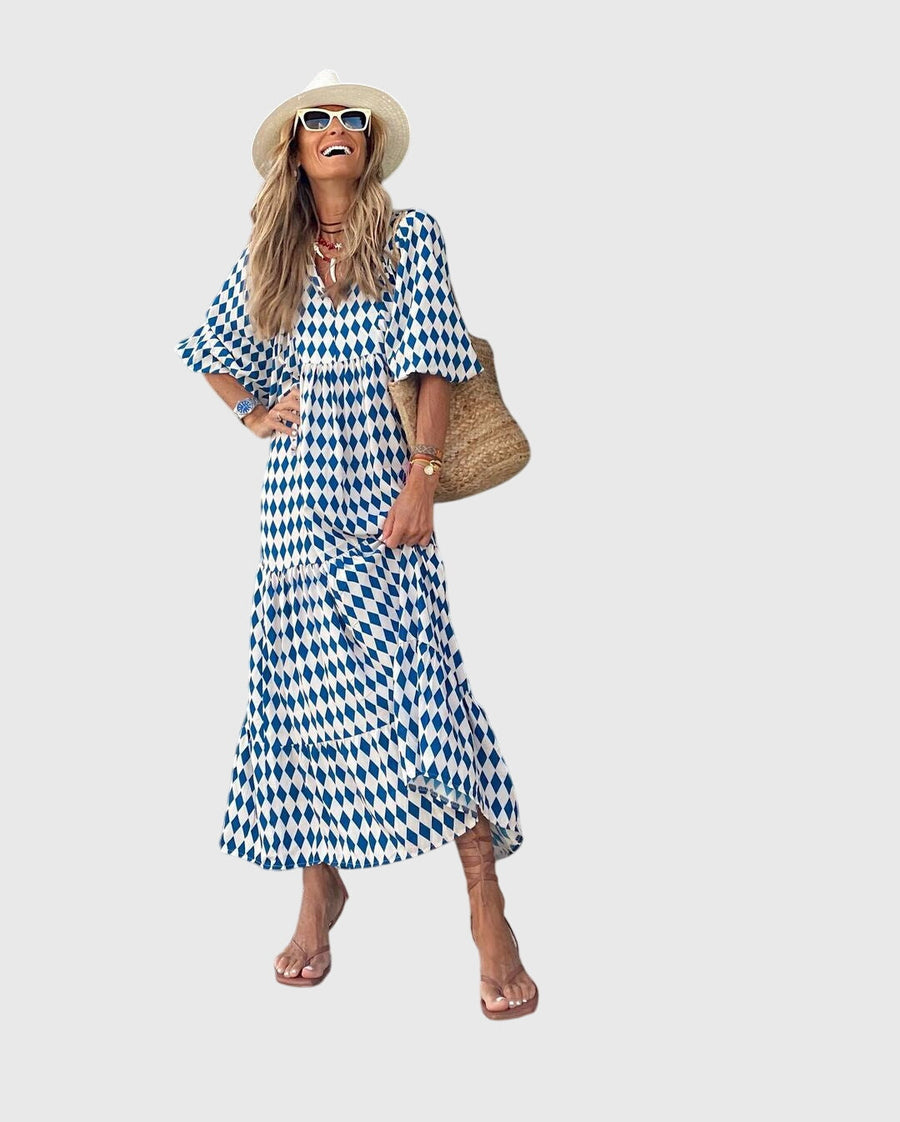 Ashleigh |  Lightweight Bohemian Maxi Dress view 9
